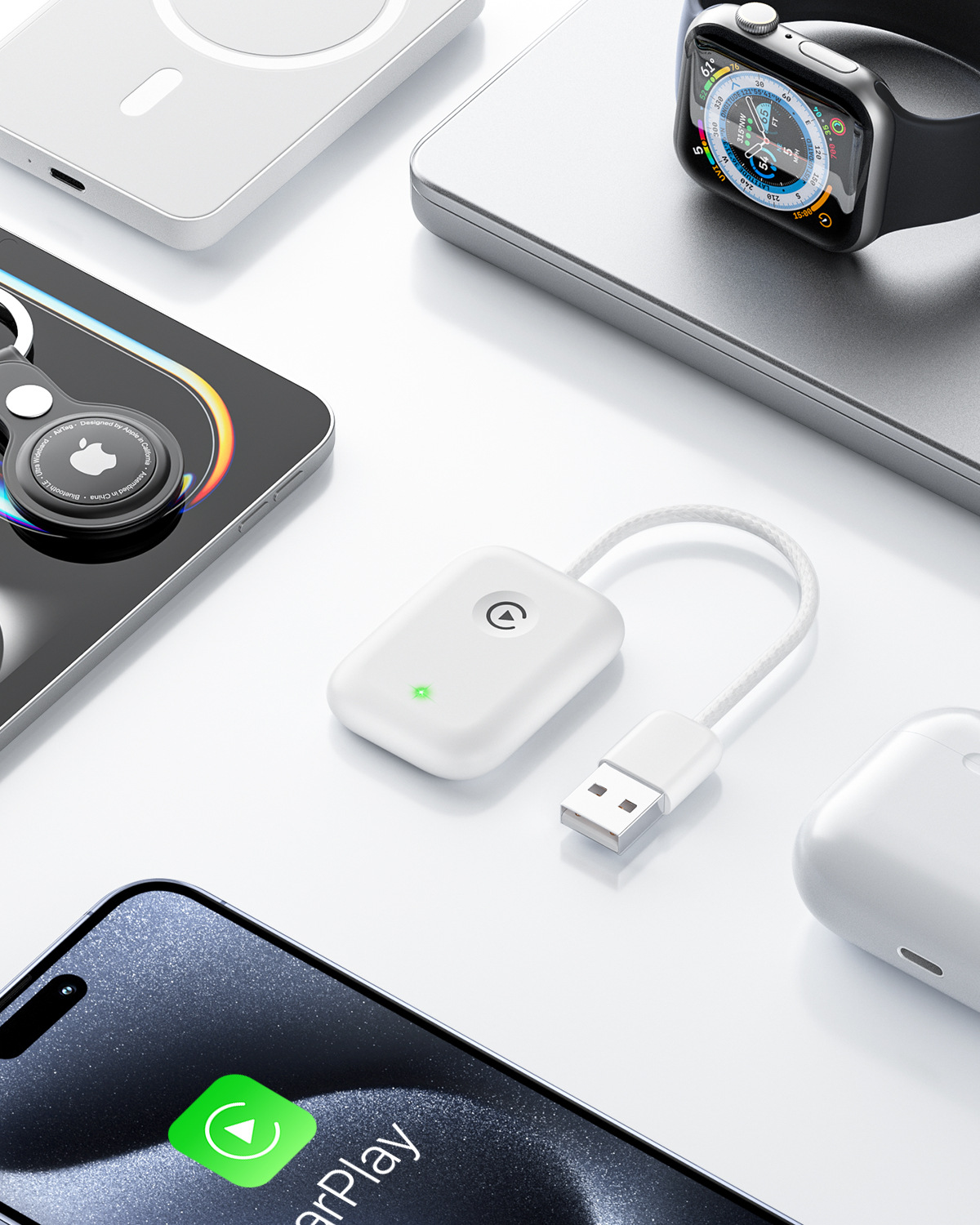 車(chē)載智能升級(jí) 無(wú)線(xiàn)CarPlay AI BOX，解鎖蘋(píng)果手機(jī)無(wú)縫駕乘體驗(yàn)